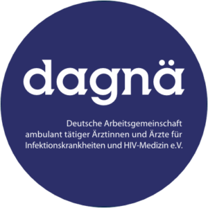 dagnä ©2026 Deutsche Arbeitsgemeinschaft ambulant tätiger Ärztinnen und Ärzte für Infektionskrankheiten und HIV-Medizin (dagnä) e. V.
